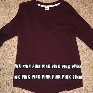 PINK long sleeve top